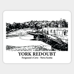 York Redoubt - Ferguson's Cove NS Magnet
